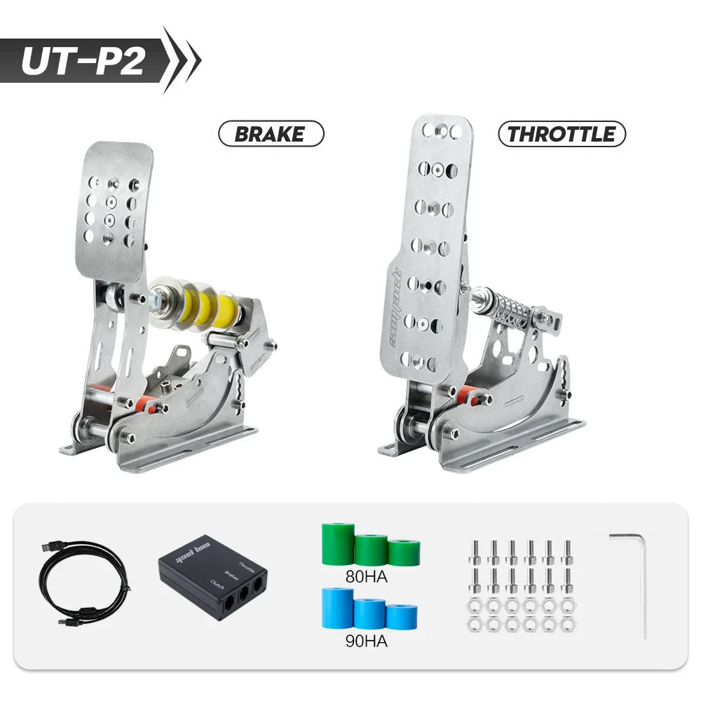 SimJack Ultimate Sim Racing Load Cell Hydraulic Pedals