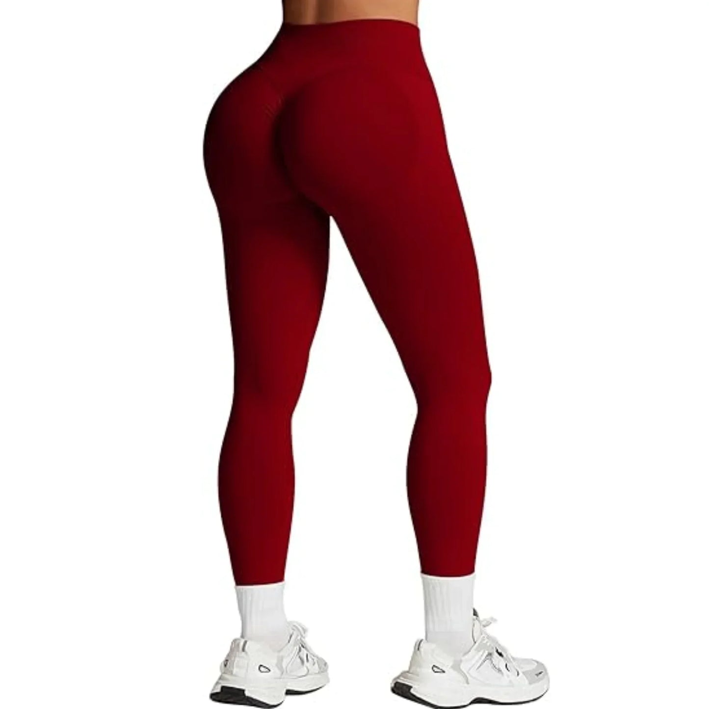 Women Gym Yoga Training Pants High Waist Elastic Sportswear