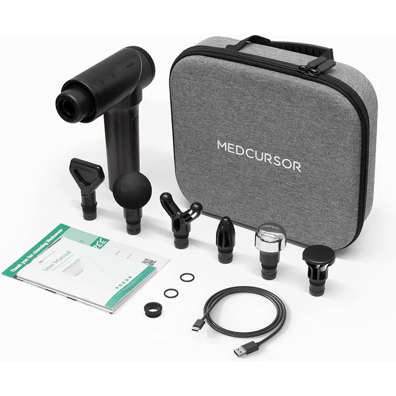 Medcursor Massage Gun Muscle Relaxation Deep Tissue Massager For Muscle Pain Relief Exercising Body and Relaxation Massager