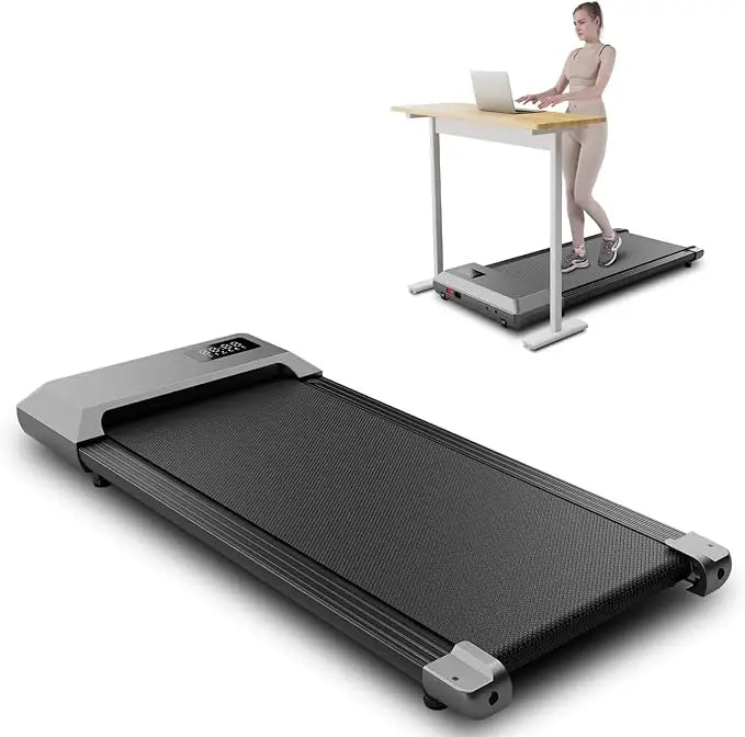 Superun 2 In 1 Home Office Walking Treadmill With App