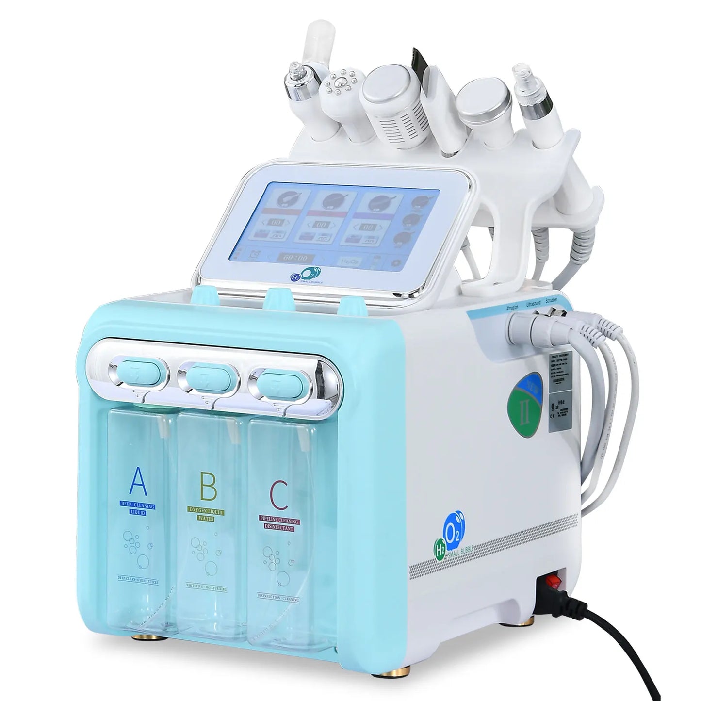 The New 6 In 1 Skin Care Cleansing Hydro Facial beauty Machine