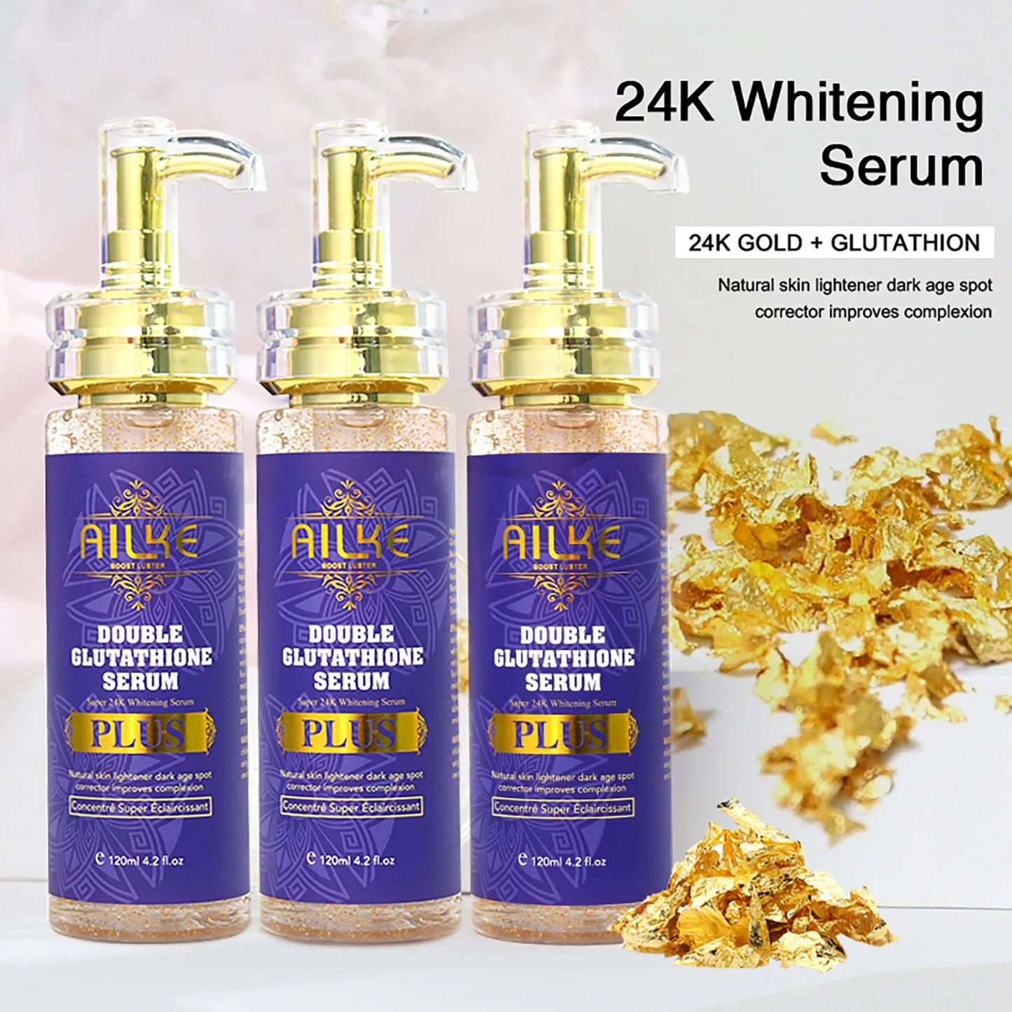 AILKE Body Milk For Brightening And Clearing Uneven Skin Tone, Moisturizes, Removes Black Spots, Supports Customized Logo