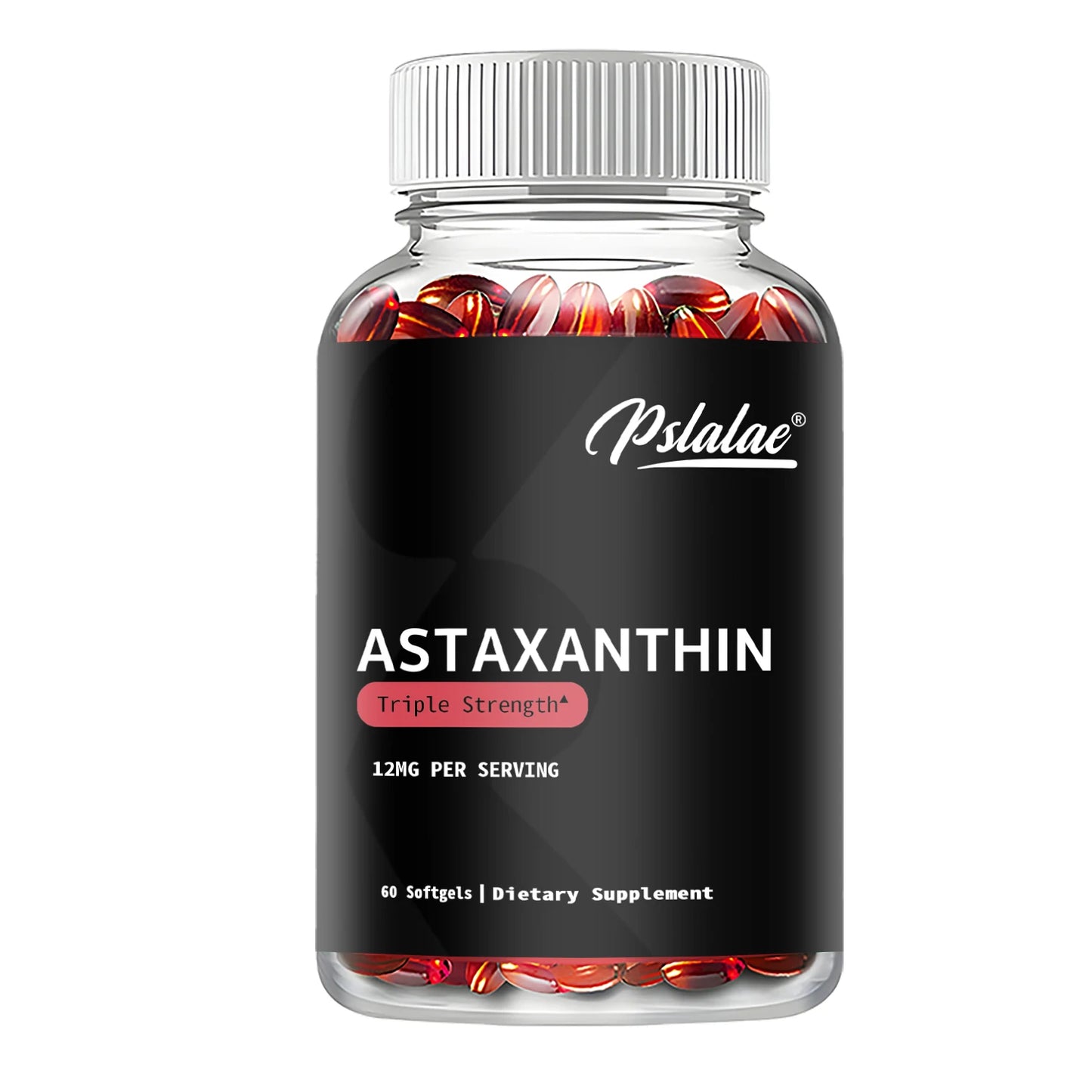 Astaxanthin - Promotes Cardiovascular Health and Accelerates Metabolism, Supports Eye and Joint Health - 60 Capsules