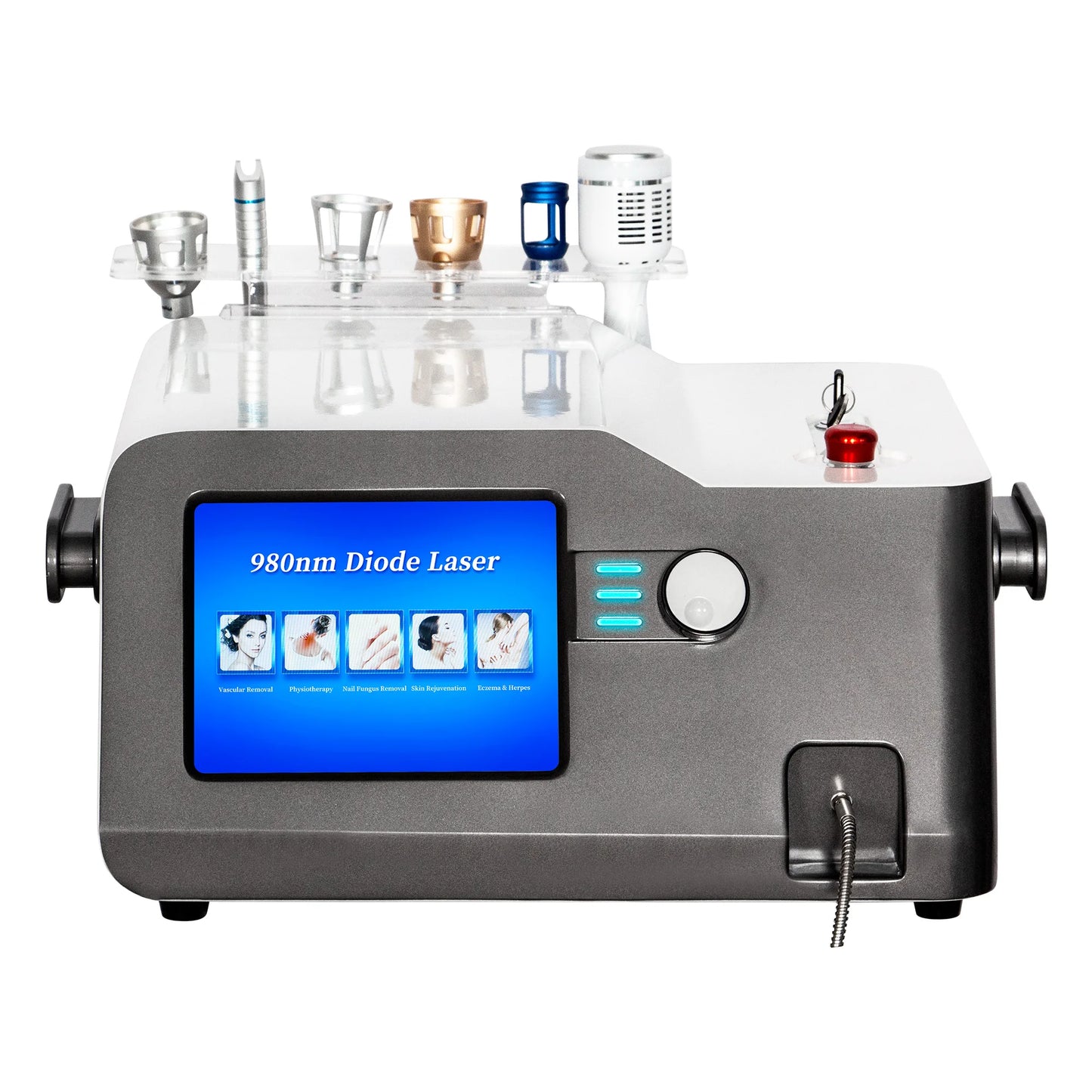 Professional Diode Laser Equipment for Skin Rejuvenation Painless Vascular Removal Cosmetic Machine for Aesthetic Treatments