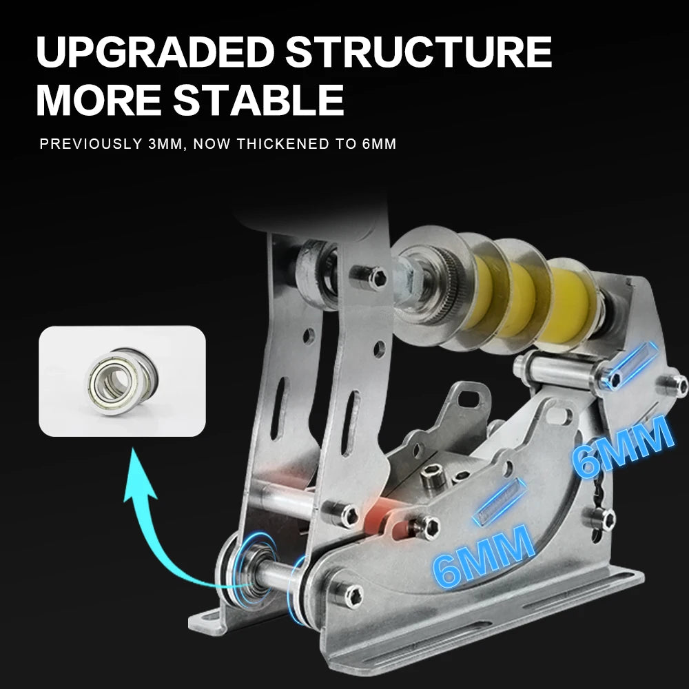 SimJack Ultimate Sim Racing Load Cell Hydraulic Pedals