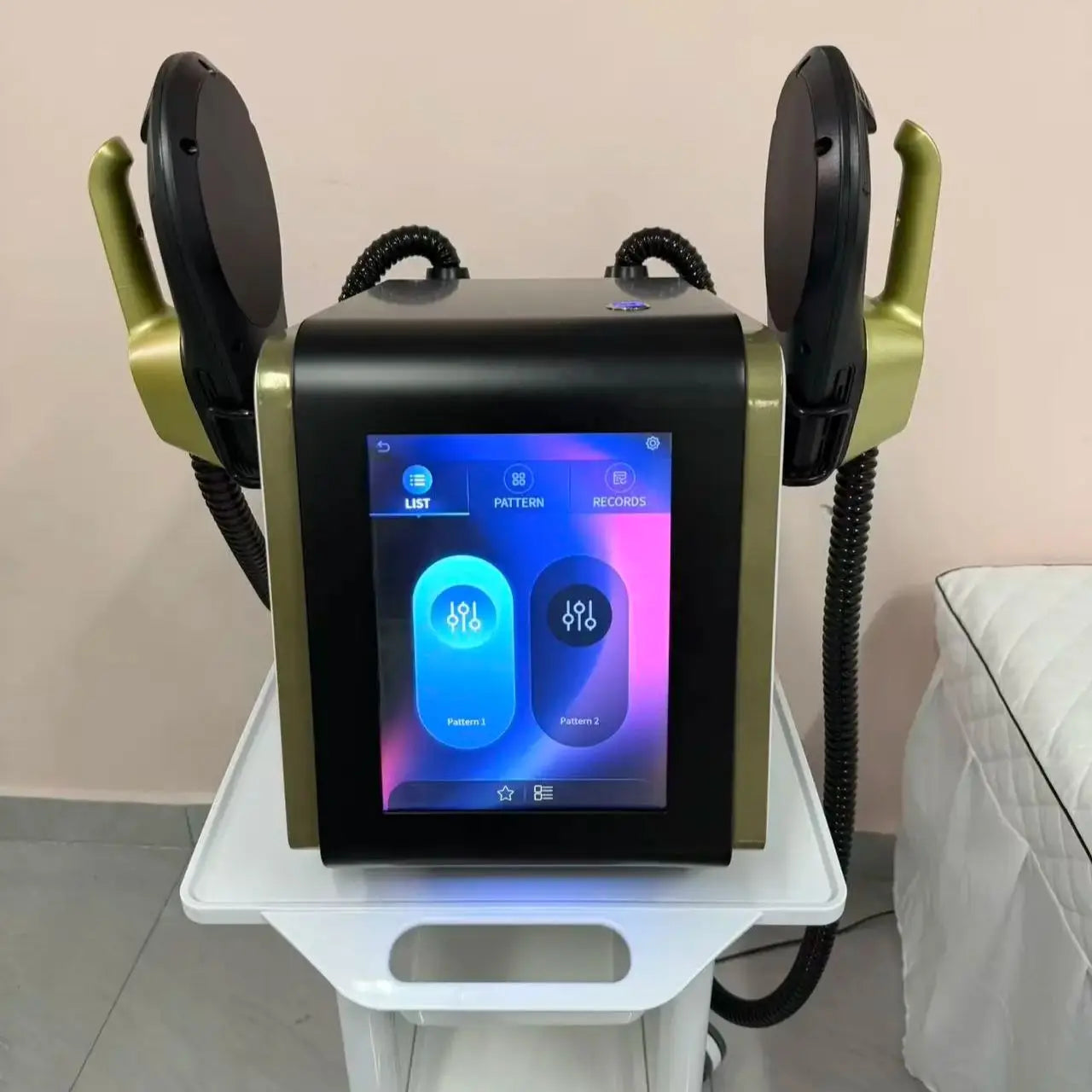 Myoslim Body Shaping Machine Is A Beauty Device For Weight Loss Body Shaping Muscle Building And Fat Burning