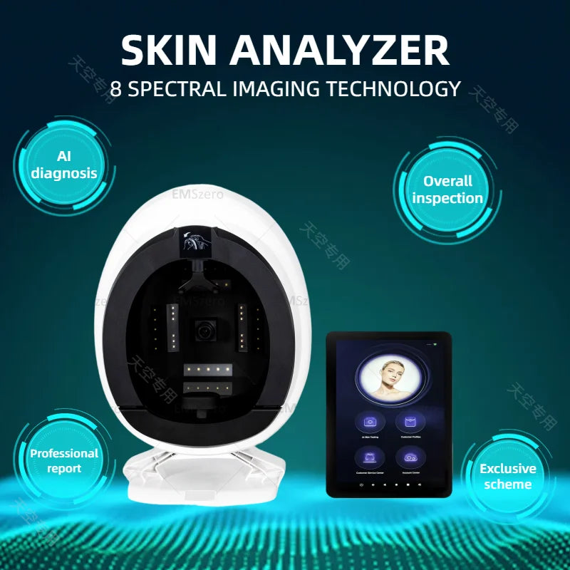 Facial Aesthetics Face Scanner 3D Face Scanner Skin Analysis Apparatus Face Scanner Skin Analyzer Skin Analysis Machine