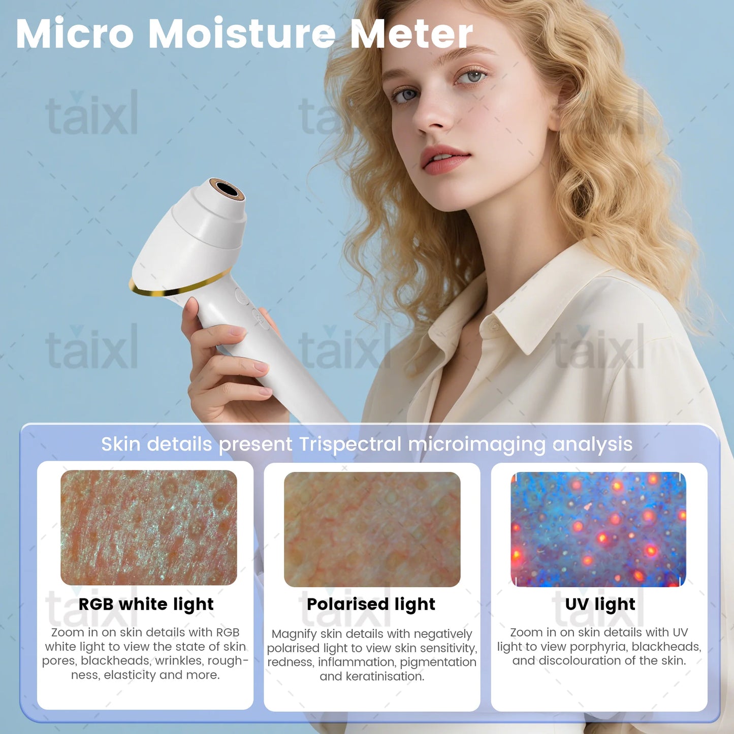 Digital Analyzer Face Analysis Machine 3d Digital Facial Skin Analysis Machine Facial Scanner for Sale