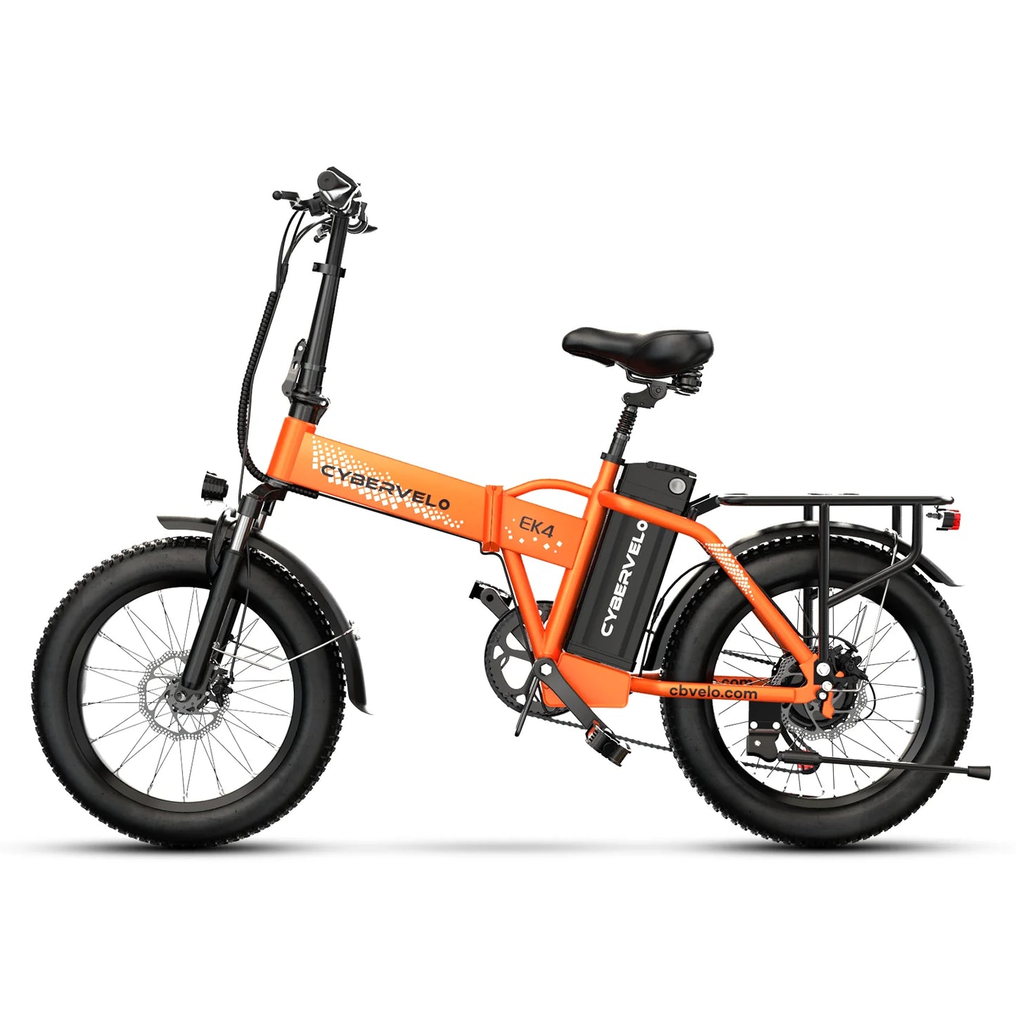 CYBERVELO 1000W Folding Electric Bike 48V 20Ah Battery