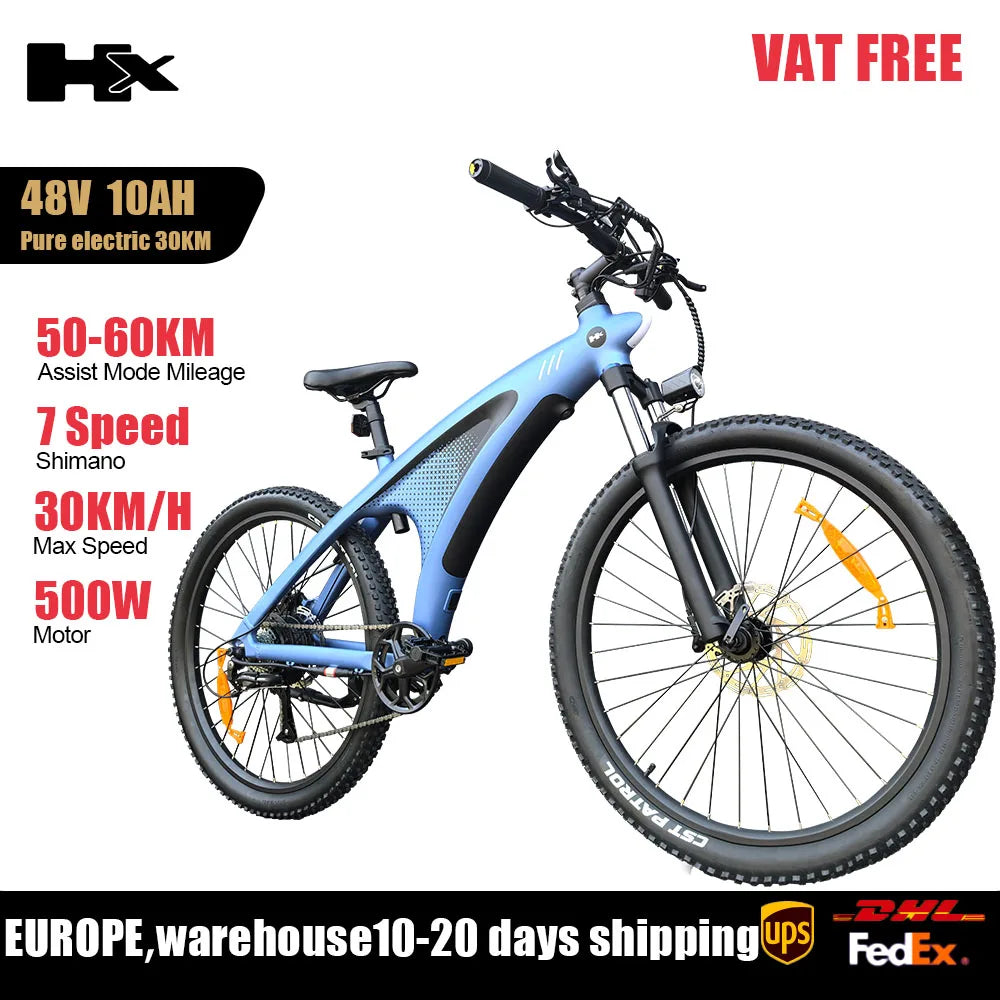 HX Q5 2000W Ebikes 57KM/H Electric Bicycle 27.5 Inch Adults Electric Bike Removable battery Electric E Bikes Mountain Ebike