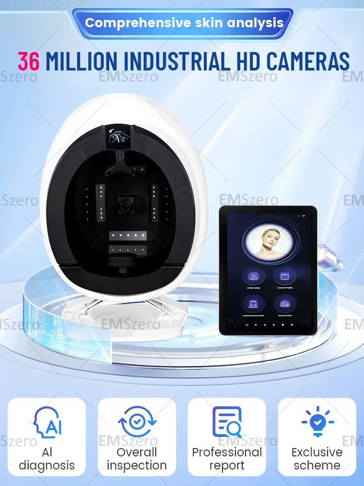 Facial Aesthetics Face Scanner 3D Face Scanner Skin Analysis Apparatus Face Scanner Skin Analyzer Skin Analysis Machine