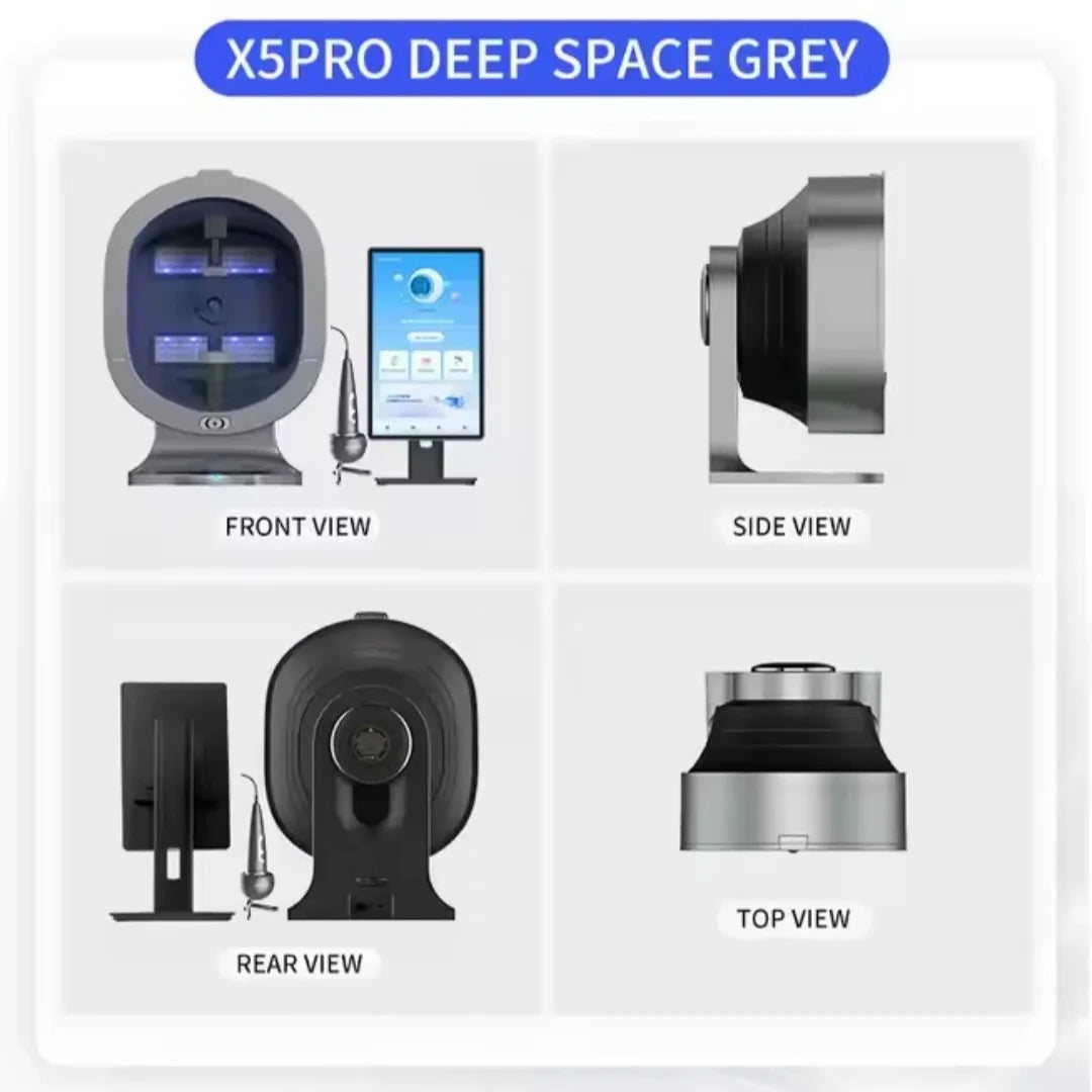 2025 Professional 3D Facial S5 Camera Scanner UV Skin and Hair Analysis Measuring Machine Digital Facial Scanner Skin Analyzer