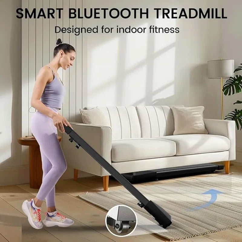 Superun 2 In 1 Home Office Walking Treadmill With App