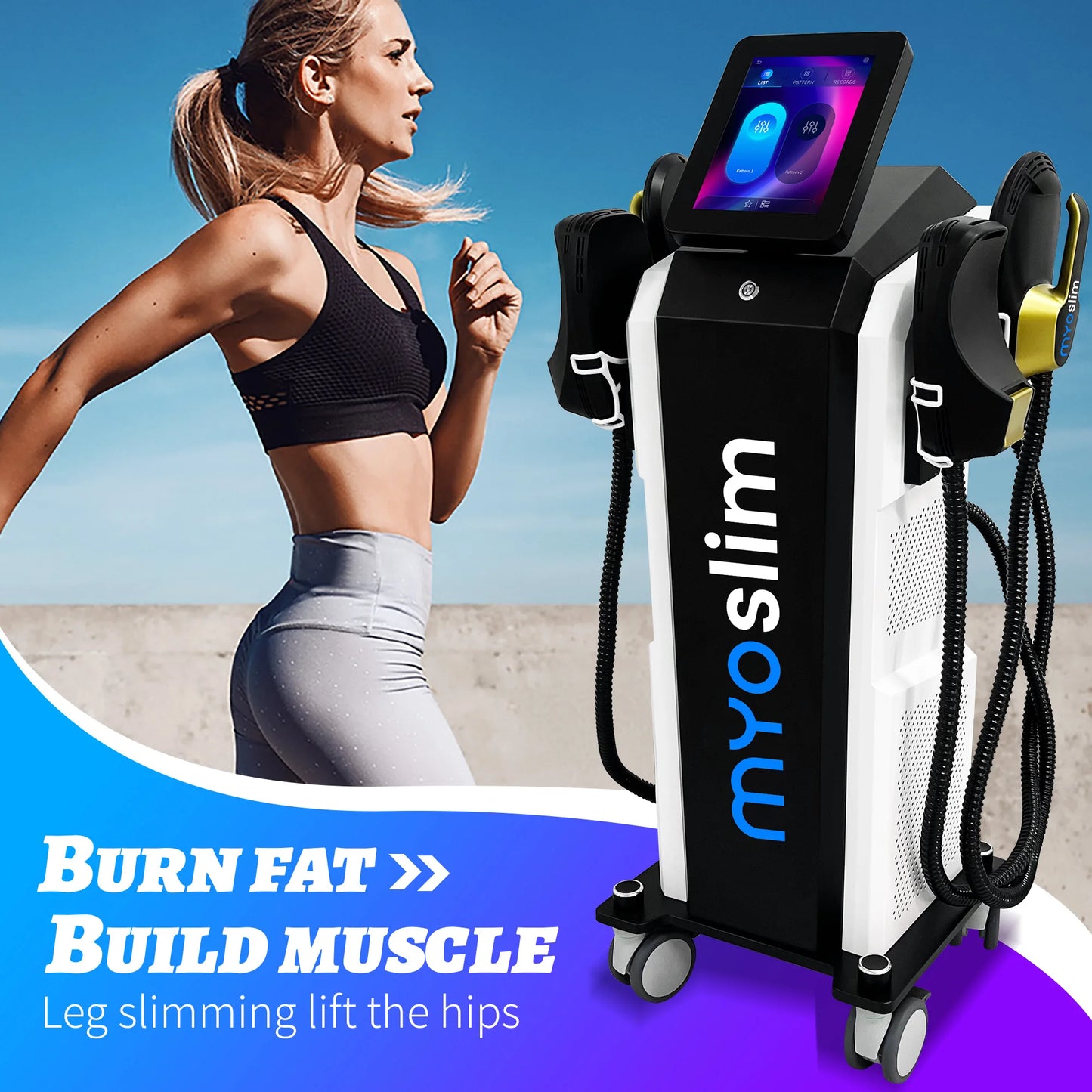 myoslim 6500W offers a brand-new boost for rapid weight loss, muscle building, and super fat-burning and shaping weight loss