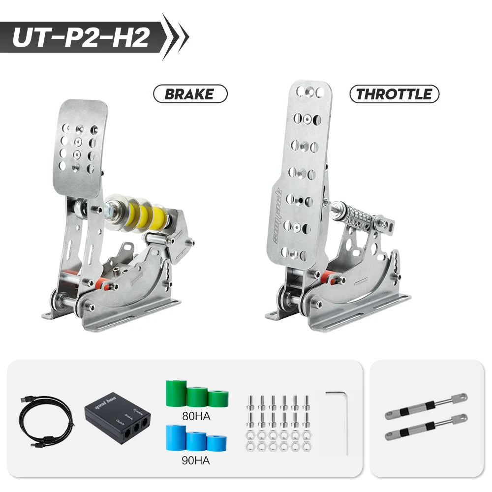 SimJack Ultimate Sim Racing Load Cell Hydraulic Pedals