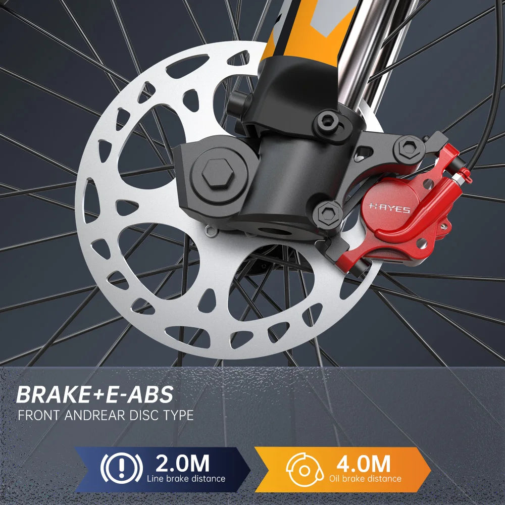 FVKING Off Road Electric Bicycle 52V 40Ah Battery