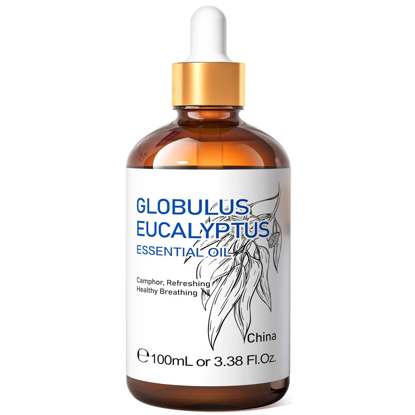 HIQILI 100ML Vetiver Essential Oils,100% Pure Nature for Aromatherapy, Diffuser, Humidifier,Massage, Relieving Stress, Hair Care