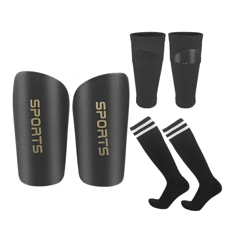 Youth Soccer Shin Guards Ankle Socks Lightweight Gear