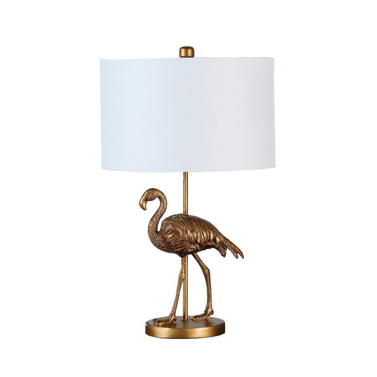 Hign-concerned Flamingo Resin Table Lamp Matte Finish