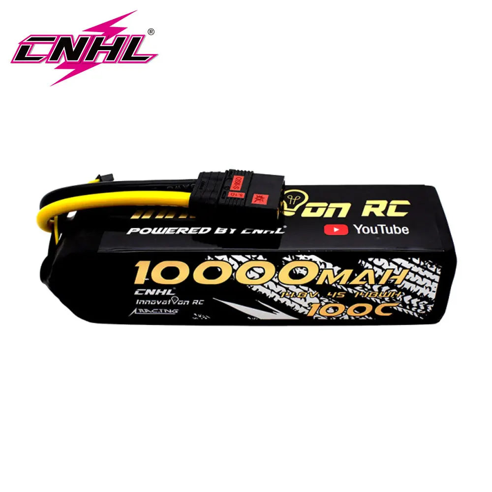 CNHL 10000mAh LiPo Battery 14.8V 100C Softcase EC5 QS8 Plug