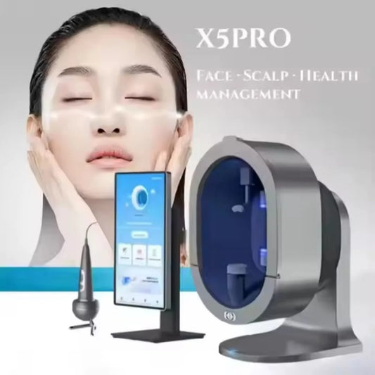 2025 Professional 3D Facial S5 Camera Scanner UV Skin and Hair Analysis Measuring Machine Digital Facial Scanner Skin Analyzer