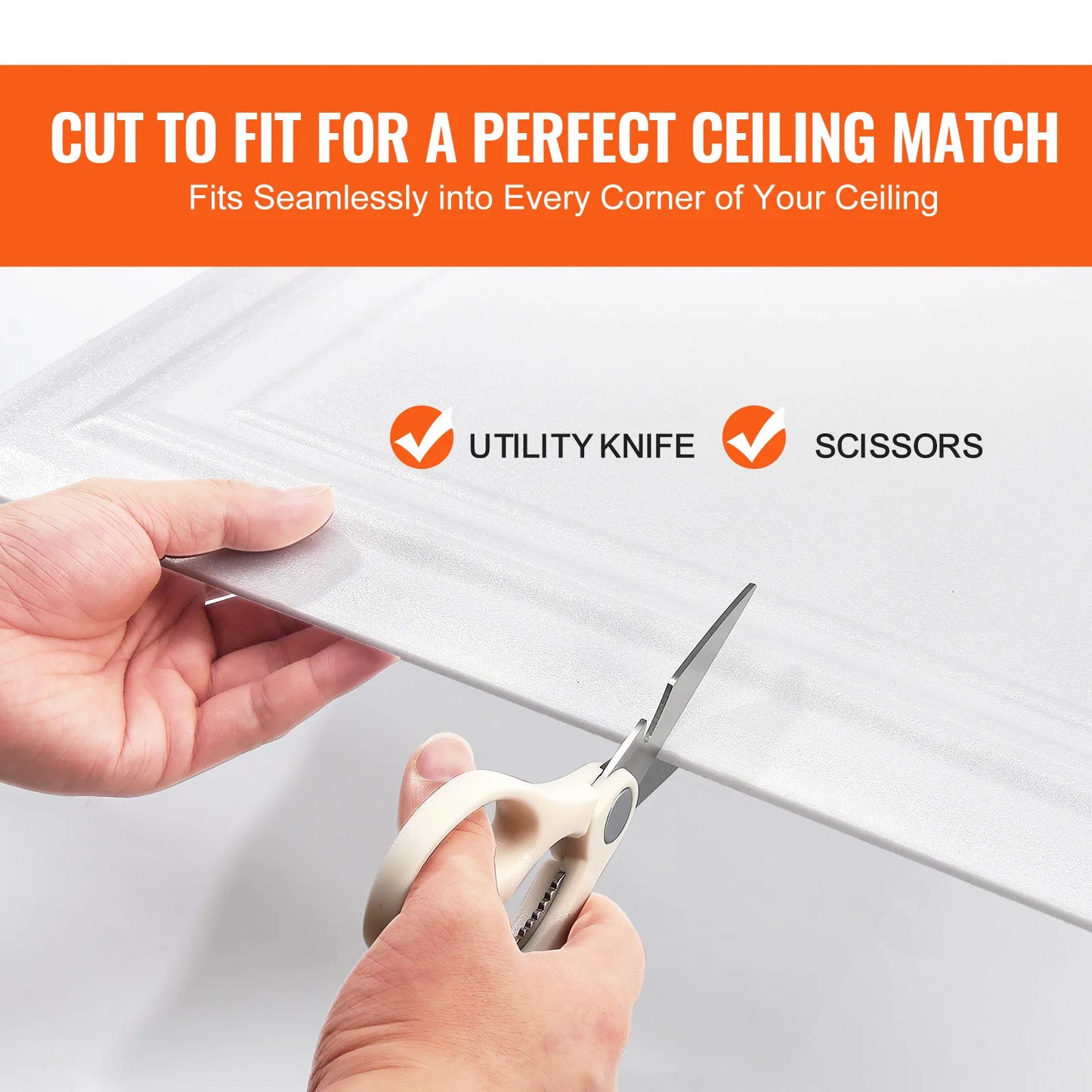 SucceBuy Premium Polystyrene Ceiling Tiles Drop Ceiling