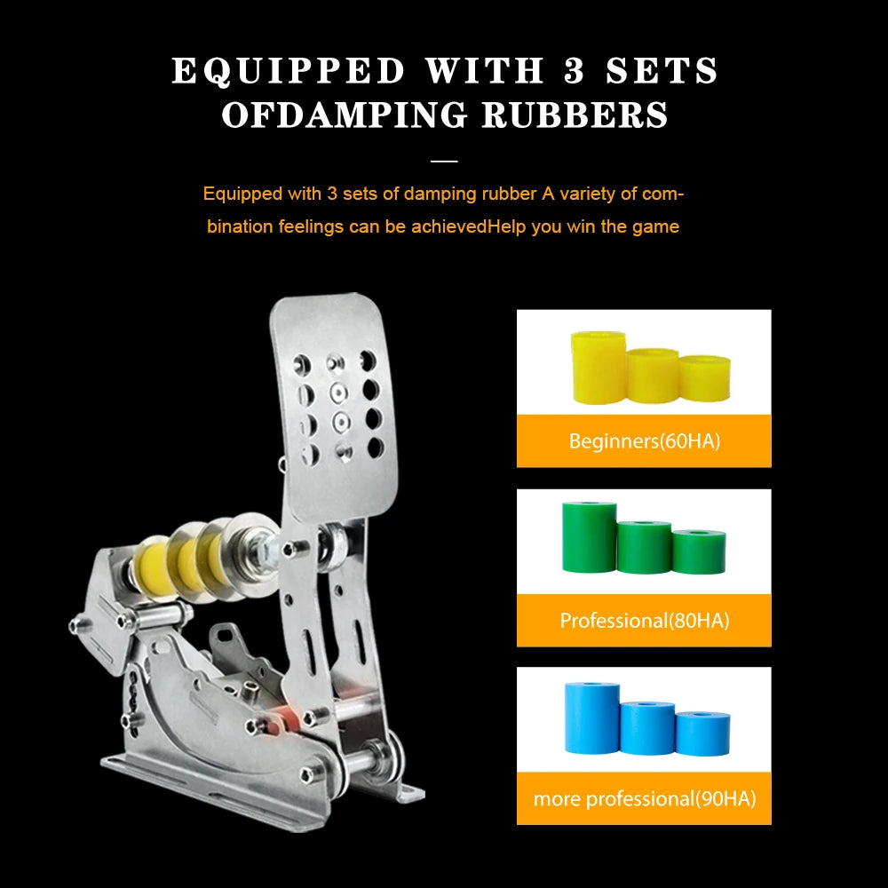 SimJack Ultimate Sim Racing Load Cell Hydraulic Pedals