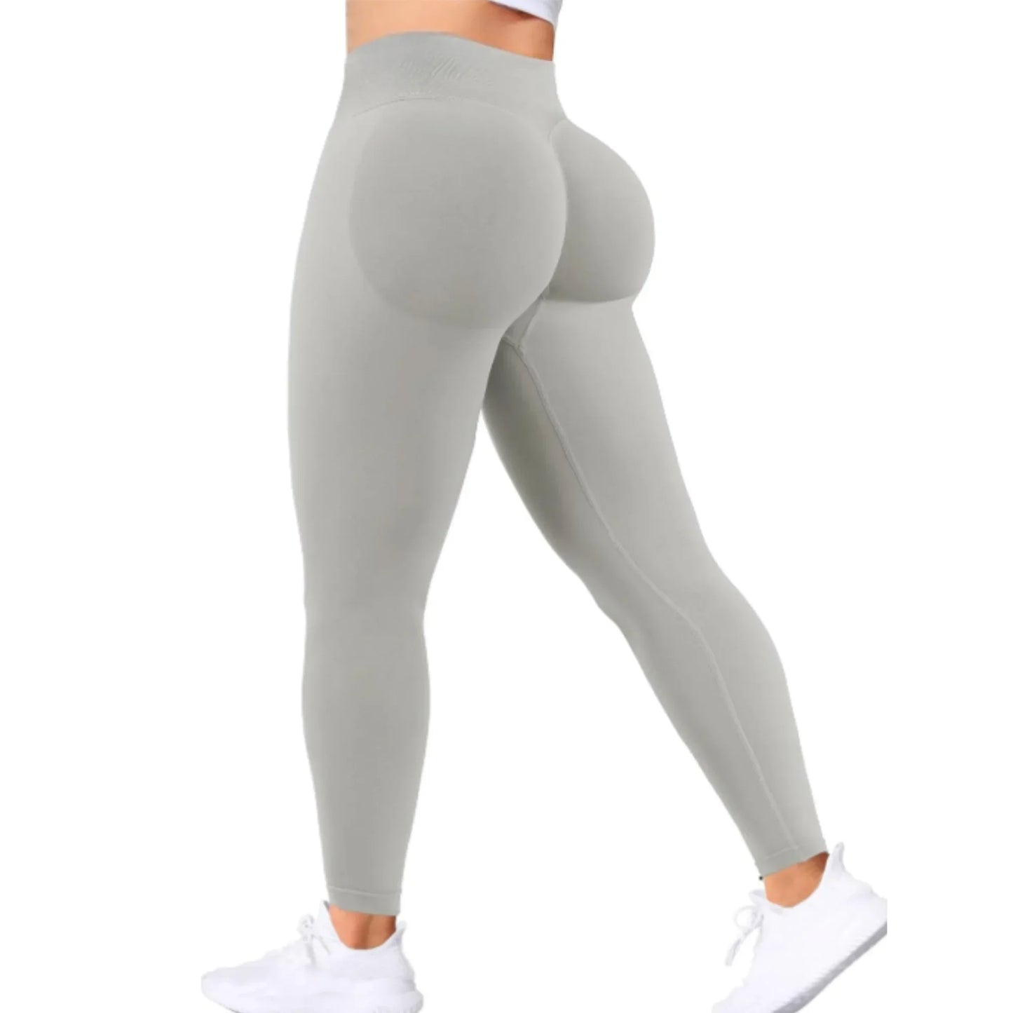 Women Gym Yoga Training Pants High Waist Elastic Sportswear