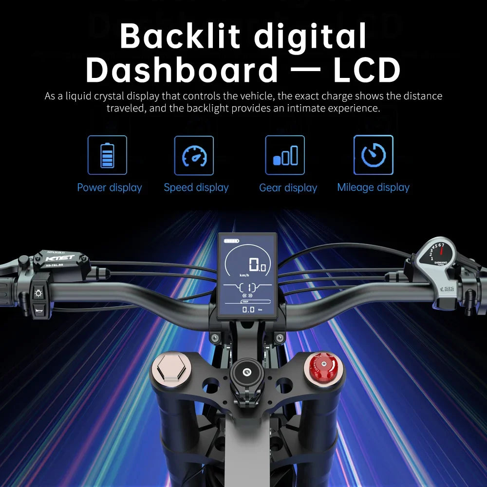 Electric Bike X21MAX Off Road 3000W 60V Lithium Battery