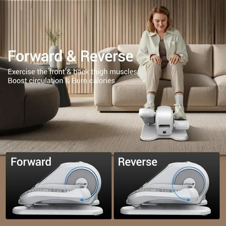 High Concerned Under Desk Elliptical Machine Exerciser Quiet