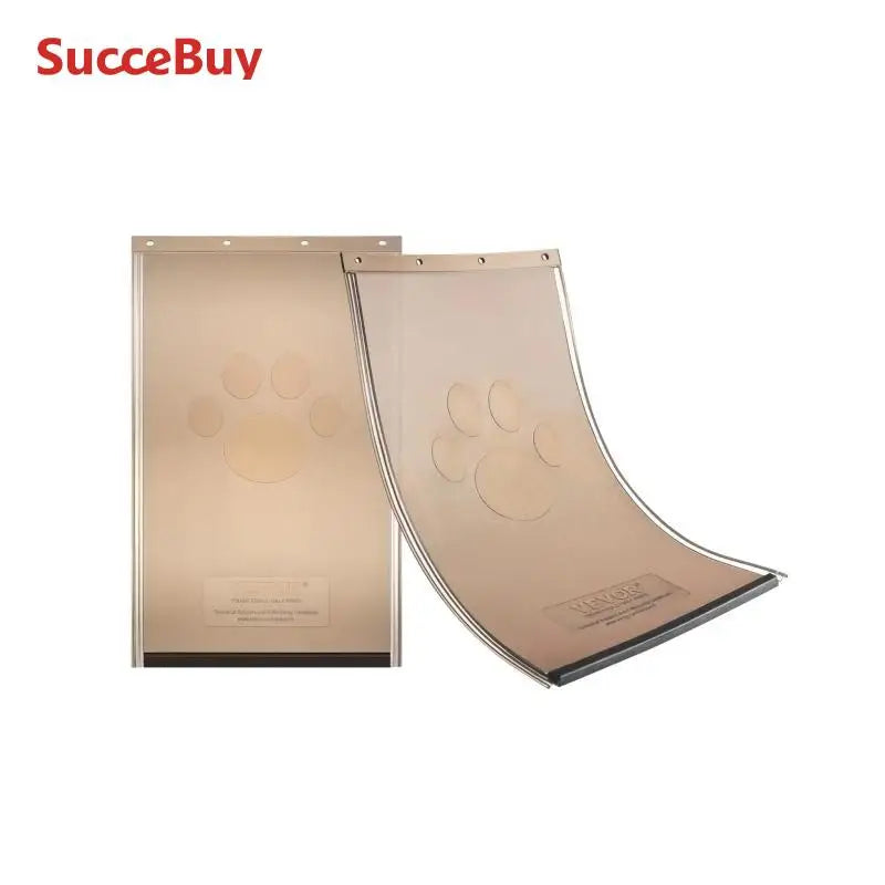 SucceBuy Pet Door Replacement Flap Compatible with Flap Pet Doors Magnetic Strip Weather-proof Thickened PVC Replacement Flap
