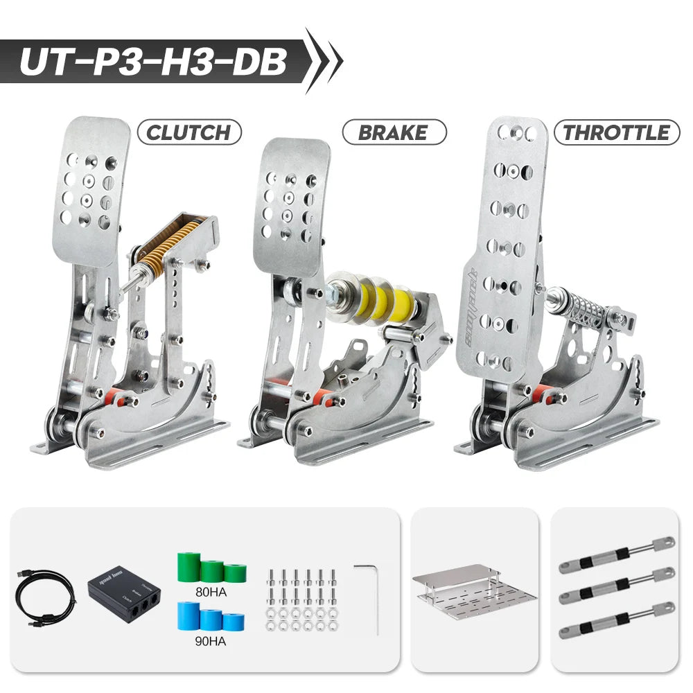 SimJack Ultimate Sim Racing Load Cell Hydraulic Pedals