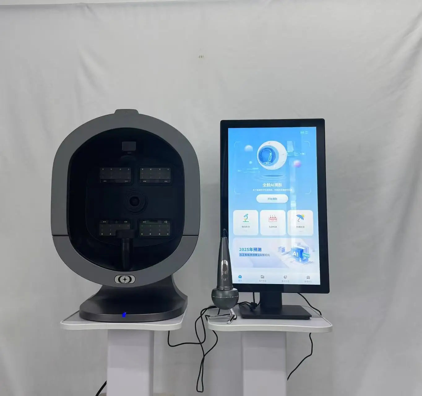 X5 Pro-AI Skin ImageAnalyzerFull-Body Multi-Spectral Scan for Beauty Equipment Scalp Analyzer Multi-Language15.6 Inch 21.5 Inch